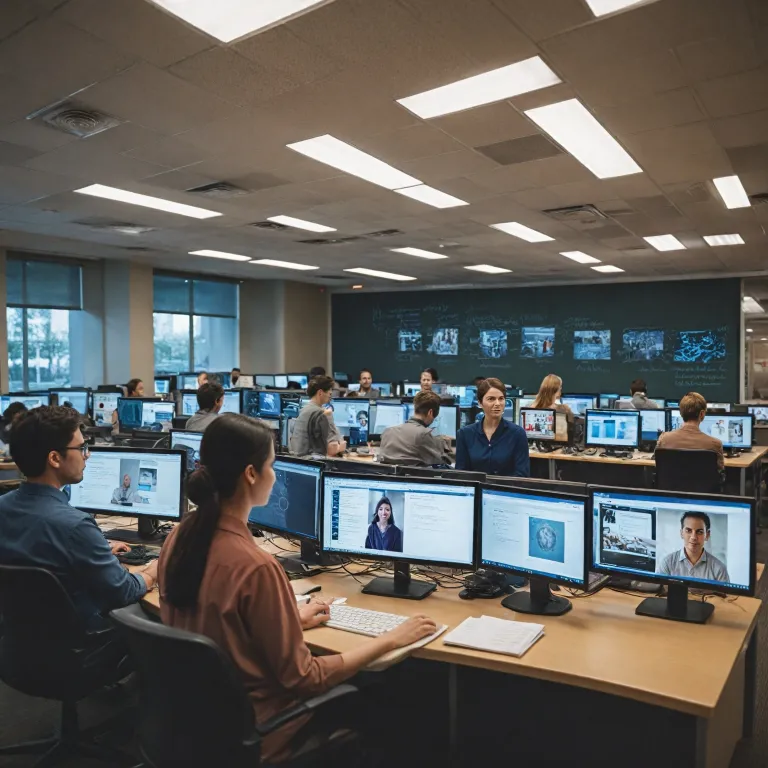 L'impact de l'apprentissage en ligne sur les ressources humaines